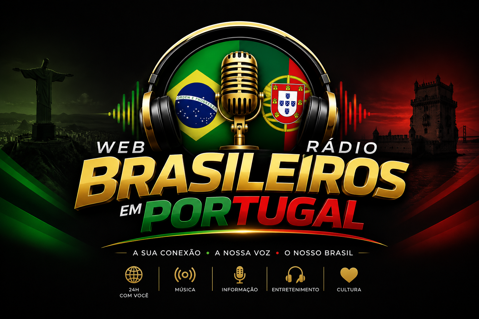 Web Radio Brasileiros em Portugal